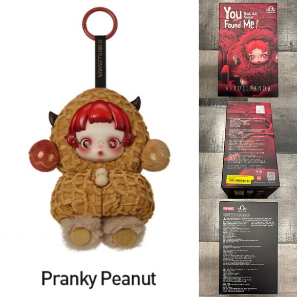 SkullPanda "You Found Me" Pranky Peanut Authentic PopMart Popnow - Picture 1 of 4
